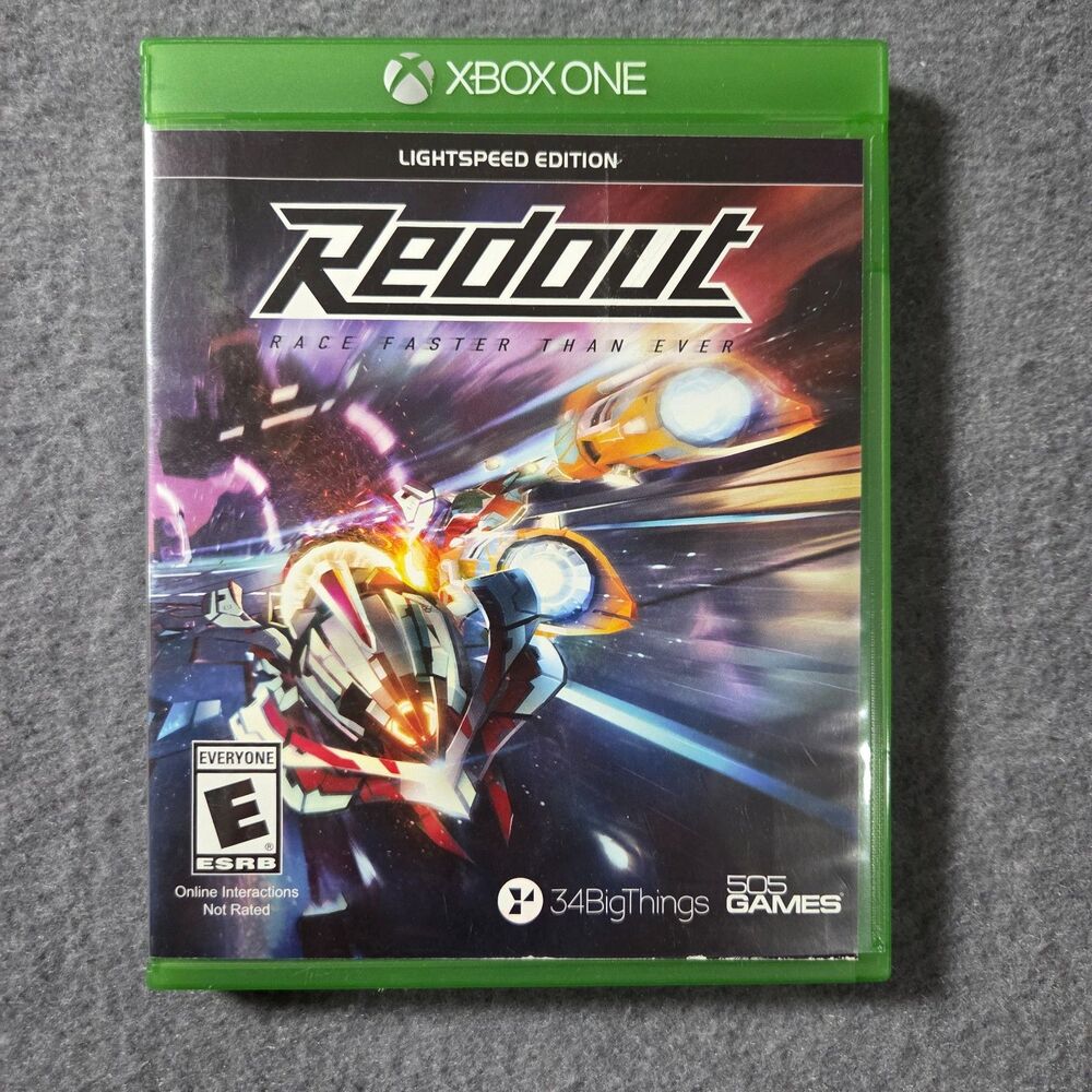 Redout Lightspeed Edition Xbox One Complete In Box 505 Games Racing